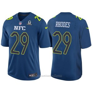 Camiseta NFC Rhodes Azul 2017 Pro Bowl NFL Hombre