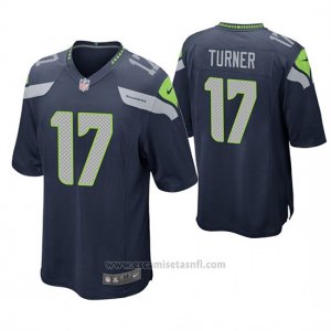 Camiseta NFL Game Hombre Seattle Seahawks Malik Turner Azul