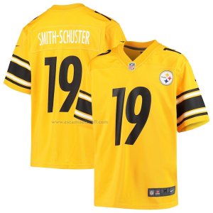 Camiseta NFL Game Nino Pittsburgh Steelers Juju Smith-Schuster Inverted Oro