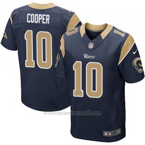 Camiseta Los Angeles Rams Cooper Profundo Azul Nike Elite NFL Hombre