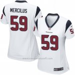 Camiseta Houston Texans Mercilus Blanco Nike Game NFL Mujer