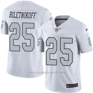 Camiseta Oakland Raiders Biletnikoff Blanco Nike Legend NFL Hombre