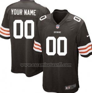 Camisetas NFL Limited Cleveland Browns Personalizada Negro
