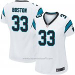 Camiseta Carolina Panthers Boston Blanco Nike Game NFL Mujer