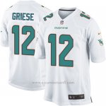 Camiseta Miami Dolphins Griese Blanco Nike Game NFL Hombre