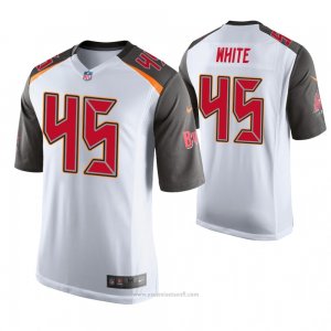 Camiseta NFL Game Hombre Tampa Bay Buccaneers Devin White Blanco