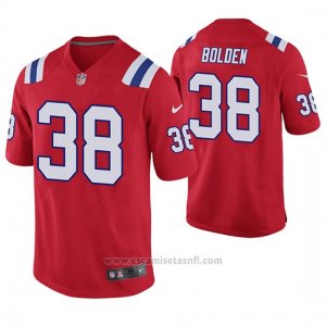 Camiseta NFL Game Hombre New England Patriots Brandon Bolden Rojo