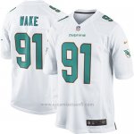 Camiseta Miami Dolphins Wake Blanco Nike Game NFL Nino