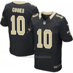 Camiseta New Orleans Saints Cooks Negro Nike Elite NFL Hombre