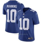 Camiseta NFL Limited Hombre New York Giants 10 Manning Azul