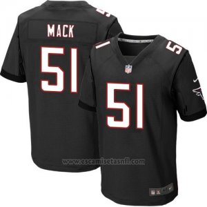 Camiseta Atlanta Falcons Mack Negro Nike Elite NFL Hombre