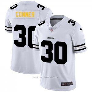 Camiseta NFL Limited Pittsburgh Steelers Conner Team Logo Fashion Blanco