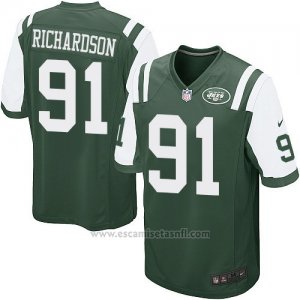 Camiseta New York Jets Richardson Verde Nike Game NFL Hombre