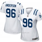 Camiseta Indianapolis Colts Anderson Blanco Nike Game NFL Mujer