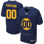 Camisetas NFL Elite Nino Green Bay Packers Personalizada Azul