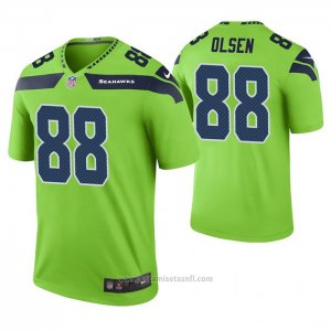 Camiseta NFL Legend Seattle Seahawks Greg Olsen Verde Color Rush
