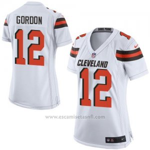 Camiseta Cleveland Browns Gordon Blanco Nike Game NFL Mujer