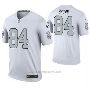 Camiseta NFL Legend Hombre Oakland Raiders Antonio Brown Blanco Color Rush
