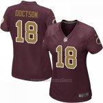 Camiseta Washington Redskins Doctson Marron Nike Game NFL Mujer