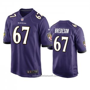 Camiseta NFL Game Baltimore Ravens Ben Bredeson Violeta