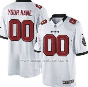 Camisetas NFL Nino Hombre Tampa Bay Buccaneers Personalizada Blanco