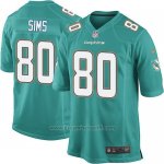 Camiseta Miami Dolphins Sims Verde Nike Game NFL Nino