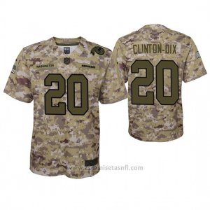 Camiseta NFL Game Nino Washington Redskins Ha Ha Clinton-Dix Camuflaje 2018 Salute To Service