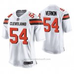 Camiseta NFL Game Hombre Cleveland Browns Olivier Vernon Blanco