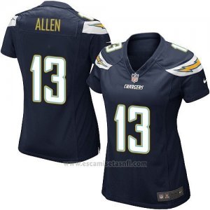 Camiseta San Diego Chargers Allen Negro Nike Game NFL Mujer