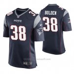 Camiseta NFL Game Hombre New England Patriots Brandon Bolden Azul