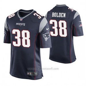 Camiseta NFL Game Hombre New England Patriots Brandon Bolden Azul