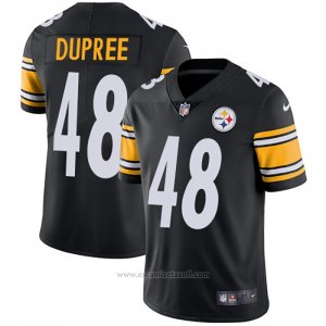 Camiseta NFL Game Pittsburgh Steelers 48 Bud Dupree Negro Blanco