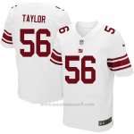 Camiseta New York Giants Taylor Blanco Nike Elite NFL Hombre
