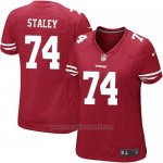 Camiseta San Francisco 49ers Staley Rojo Nike Game NFL Mujer