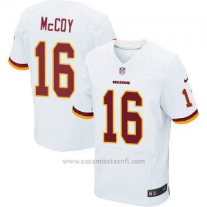 Camiseta Washington Redskins Mccoy Blanco Nike Elite NFL Hombre