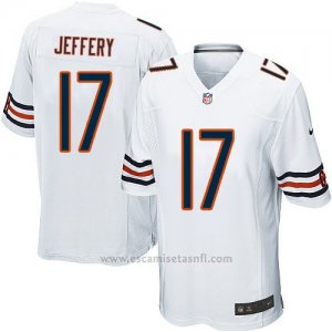 Camiseta Chicago Bears Jeffery Blanco Nike Game NFL Hombre
