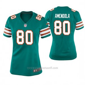 Camiseta NFL Game Mujer Miami Dolphins Danny Amendola Throwback Verde