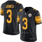 Camiseta Pittsburgh Steelers Jones Negro Nike Legend NFL Hombre2