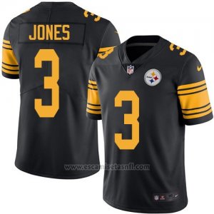 Camiseta Pittsburgh Steelers Jones Negro Nike Legend NFL Hombre2