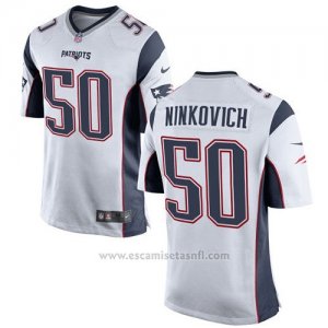 Camiseta New England Patriots Ninkovich Blanco Nike Game NFL Hombre
