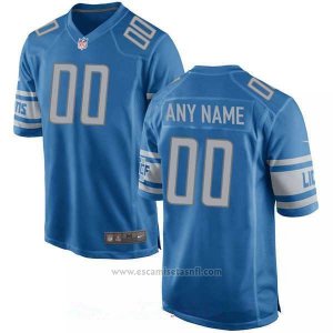 Camisetas NFL Nino Detroit Lions Personalizada Azul