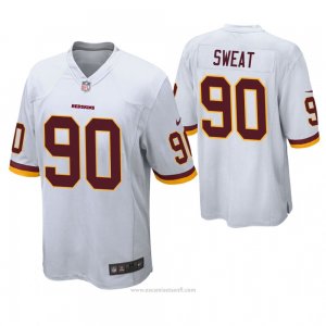 Camiseta NFL Game Hombre Washington Rojoskins Montez Sweat Blanco