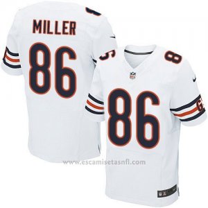 Camiseta Chicago Bears Miller Blanco Nike Elite NFL Hombre