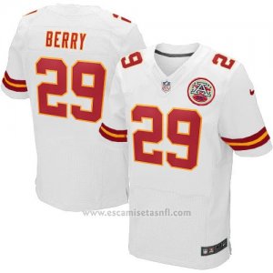 Camiseta Kansas City Chiefs Berry Blanco Nike Elite NFL Hombre