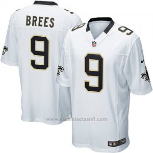 Camiseta New Orleans Saints Brees Blanco Nike Game NFL Hombre