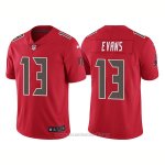 Camiseta NFL Limited Hombre Tampa Bay Buccaneers 13 Mike Evans Rush Rojo