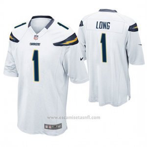Camiseta NFL Game Hombre San Diego Chargers Ty Long Blanco