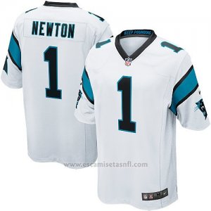 Camiseta Carolina Panthers Newton Blanco Nike Game NFL Hombre