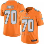 Camiseta Miami Dolphins James Naranja Nike Legend NFL Hombre