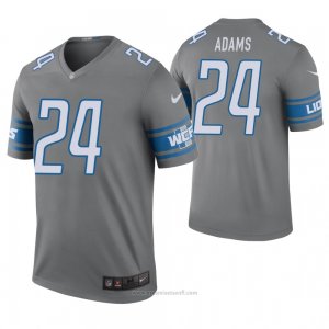 Camiseta NFL Legend Hombre Detroit Lions Andrew Adams Color Rush Gris